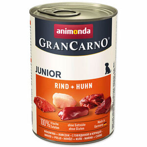 Konzerva ANIMONDA Gran Carno Junior hovädzie + kura 400 g