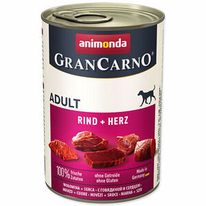 Konzerva ANIMONDA Gran Carno hovädzie + srdce 400 g