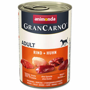 Konzerva ANIMONDA Gran Carno hovädzie + kura 400 g