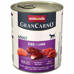 Konzerva ANIMONDA Gran Carno hovädzie + jahňa 800 g