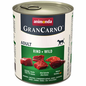 Konzerva ANIMONDA Gran Carno hovädzie + zverina 800 g