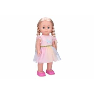 Eliška chodiaci bábika 41 cm, ružové šaty, Wiky, W008876