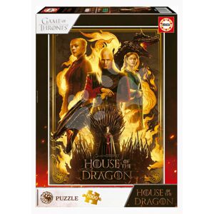 Puzzle House of the Dragon Educa 1000 dielov a Fix lepidlo