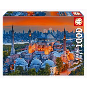 Puzzle Blue Mosque Istanbul Educa 1000 dielov a Fix lepidlo