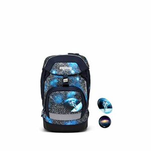 Ergobag Prime školní batoh Modrý reflexní 2023