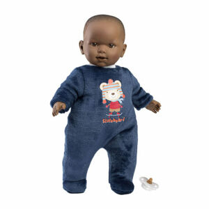 Llorens BABY ZARIEB - realistická bábika bábätko s mäkkým látkovým telom - 42 cm