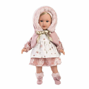 Llorens 54044 LUCIA - realistická bábika s mäkkým látkovým telom - 40 cm