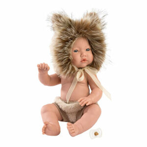 Llorens NEW BORN CHLAPČEK - realistická bábika bábätko s celovinylovým telom - 31 cm