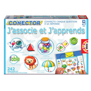 Educa náučná hra Conector J'associe et J'apprends vo francúzštine 14251