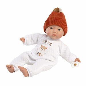 Llorens 63304 LITTLE BABY - realistická bábika bábätko s mäkkým látkovým telom - 32 cm