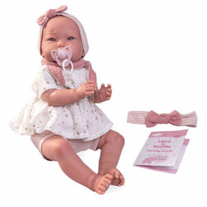 Antonio Juan 81278 Môj prvý REBORN ALEJANDRA - realistická bábika bábätko s mäkkým látkovým telom -