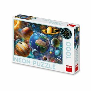 Dino PLANETY 1000 neón Puzzle