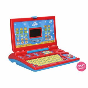 Wiky Laptop detský 24x19,5 cm - hovorí česky, český obal