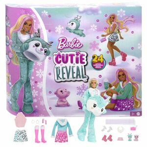 Mattel Barbie CUTIE REVEAL ADVENTNÝ KALENDÁR 2023