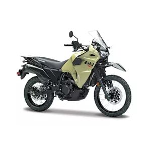 Maisto Motocykel, Kawasaki KLR® 650, Kaki čierna, 1:18