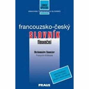 Francouzsko - český finanční slovník