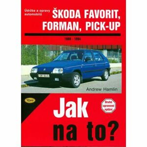 Škoda Favorit, Forman, Pick-up - 1989 - 1994 - Jak na to? - 37.