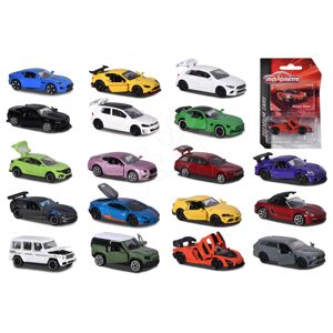 Autíčko prémiové Premium Cars Majorette kovové otvárateľné s odpružením a zberateľskou kartičkou 18 rôznych druhov
