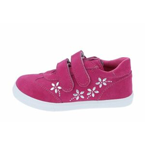 dievčenská celoročná vychádzková obuv J053 / S / kvetmi ružová, JONAP, ružová - 26