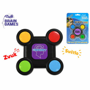 Mikro Trading Brain Games spoločenská hra test pamäte na batérie so svetlom a zvukom