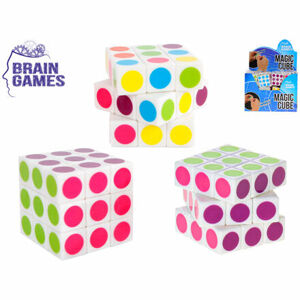 Mikro Trading Brain Games hlavolam kocka 3,5 cm v sáčku