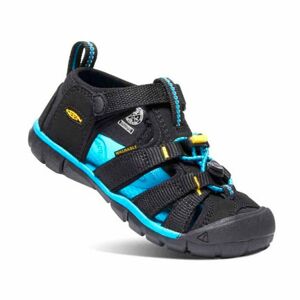 Detské sandále SEACAMP II CNX, black / Keen yellow, Keen, 1025141/1025128/1025108, čierna - 25/26