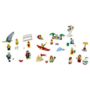 LEGO City 60153 Súprava postáv - Zábava na pláži