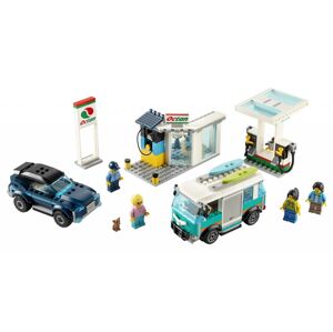 Lego CITY In/Out 2020 60257 Benzínová stanica