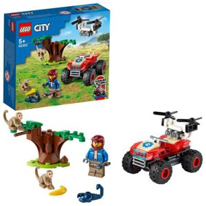 LEGO® City 60300 Záchranárska štvorkolka v divočine