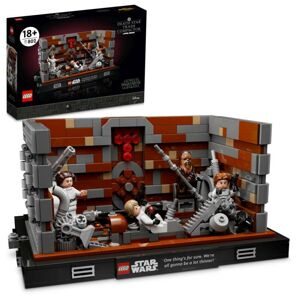 LEGO Star Wars 75339 Drvič odpadkov Hviezdy smrti– dioráma