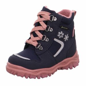 Dievčenské šnurovacie topánky HUSKY1 GTX, Superfit, 1-000046-8010, tmavě modrá - 30