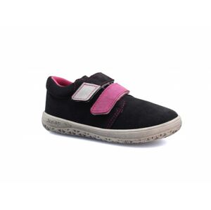 dievčenská celoročná barefoot obuv J-B1/S/V grey/pink, jonap, grey - 26