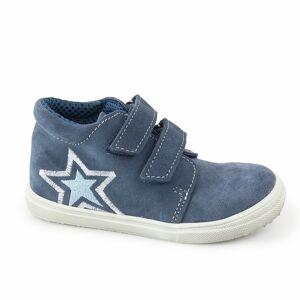 chlapčenská celoročná barefoot obuv J022/S/V/Star blue, jonap, blue - 23