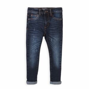 Nohavice chlapčenské džínsové s elastanom, Minoti, East 6, modrá - 158/164 | 13/14let