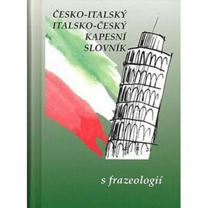 Česko-italský, italsko-český kapesní slovník s frazeologií