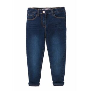 Nohavice dievčenské podšité džínsové s elastanom, Minoti, 8GLNJEAN 2, modrá - 92/98 | 2/3let