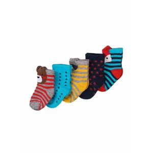 Ponožky chlapčenské 5pack, Minoti, NBB SOCK 36, chlapec - 92/98 | 2/3let