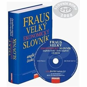 FRAUS komplet Velký ekonomický slovník AČ-ČA (kniha + CD-ROM)