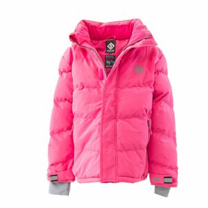 Puffa Neonová zimná bunda pre dievčatá, Pidilidi, PD1110-03, ružová - 146 | 11let