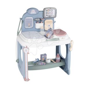 Opatrovateľské centrum Baby Care Center Smoby elektronické s 24 doplnkami so zvukom a svetlom SM240305