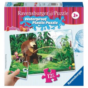 Ravensburger puzzle Máša a Medveď 12 plast. dielikov II