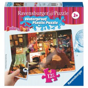 Ravensburger puzzle Máša a Medveď 12 plast. dielikov IV