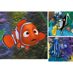 Ravensburger Detské puzzle Disney Nemo v akváriu 3x49 dielikov