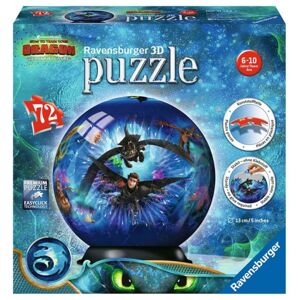 RAVENSBURGER Puzzle-Ball Ako vycvičiť draka 3 72 dielikov