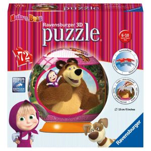 Masha a Medveď puzzleball 72d