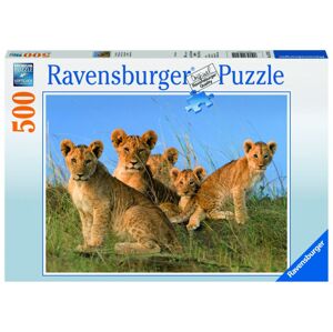 Ravensburger puzzle Levica mláďatá; 500 dielikov