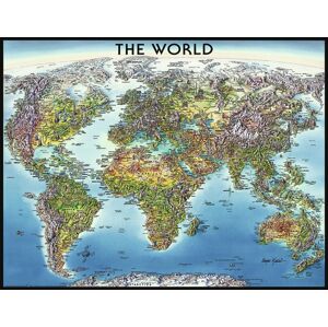 Ravensburger puzzle Mapa sveta 2000 dielikov