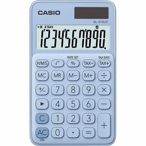 CASIO Kalkulačka SL 310 UC svetlo modrá