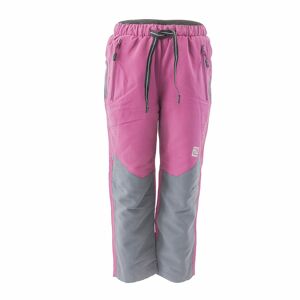 outdoorové športové nohavice s fleecovou podšívkou, Pidilidi, PD1106-06, fialová - 128 | 8let