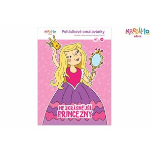 Rozprávkové maľovanky - Najkrajšie princezné, Kresli.to, W018365